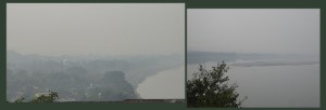 The Uttarvahini Ganga on a hazy day
