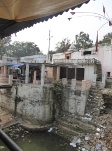 The temple precint