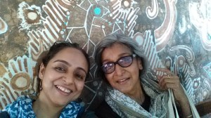 With Dr Rita Mukhopadhayay