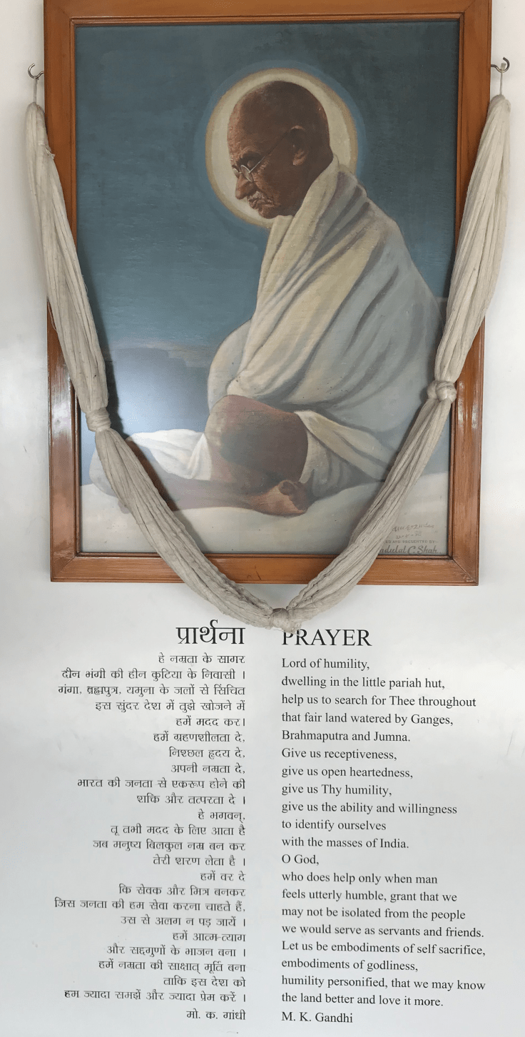 Gandhi's prayer