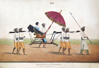 Fig.4. A 16.82(49)- Lady in a tonjon with bearers